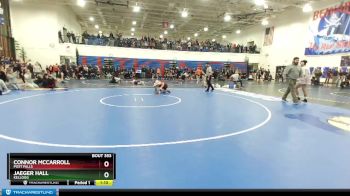 132 lbs Cons. Round 5 - Jaeger Hall, Kellogg vs Connor McCarroll, Post Falls