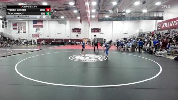 190 lbs Consolation - Owen Graven, St. Paul vs CJ Carmody, Waterford