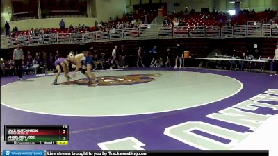 113 lbs Semis & 3rd Wb (16 Team) - Angel Ren Jose, Grand Island vs Jack Hutchinson, Manhattan HS