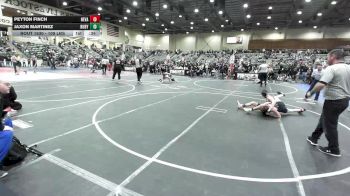 109 lbs Consi Of 8 #2 - Peyton Finch, Nevada Elite vs Jaxon Martinez, Ruby Mountain WC