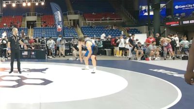 215 lbs Cons. Sub-rd Of 32 - Kevin Haywood, Illinois vs Brody Hoffman, Wisconsin