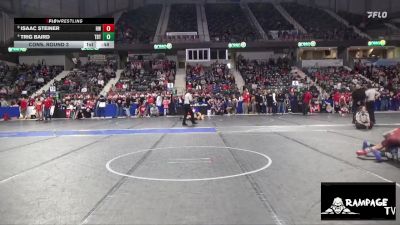 85 lbs Cons. Round 3 - Trig Baird, Topeka Blue Thunder vs Isaac Steiner, Hoisington WC