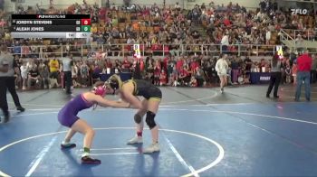 112 lbs Cons. Round 3 - Jordyn Stevens, Miami Trace vs Aleah Jones, Warren