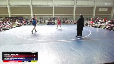 190 lbs Round 2 (8 Team) - Daniel Moylan, California vs Odin Schwabenbauer, Washington