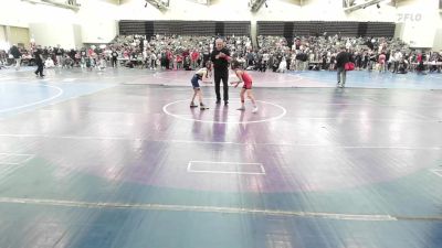 60-B lbs Consi Of 16 #1 - Ryder Kim, RedNose Wrestling School vs Mason Mascolo, Bayport-Blue Point