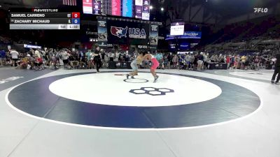 165 lbs Champ. Rd Of 64 - Samuel Carreno, CT vs Zachary Michaud, IL