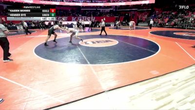 2A 215 lbs Cons. Round 3 - Kenner Bye, Bloomington (H.S.) vs Kaiden Morris, Rochelle