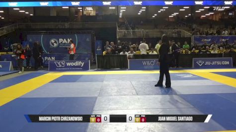 Juan Miguel Santiago vs Marcin Piotr Chrzanowski 2026 Pan Jiu Jitsu IBJJF Championship