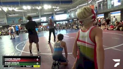 65 lbs Round 2 (8 Team) - Ryker Nowlin, Alabama Elite Gold vs Cooper Fielder, Backyard Brawlers