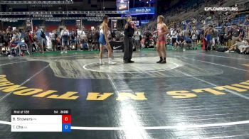 132 lbs Rnd Of 128 - Blake Showers, Pennsylvania vs Theodore Cha, Alaska