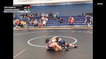 125 lbs Champ. Round 1 - Josh Jaramillo, Colorado State University - Pueblo vs Alexander Sweeney, Colorado School Of Mines
