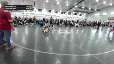 68 lbs Round Robin 3 - Lincoln Joyce, Revival Pink - EL vs Kayson Mabry, Ground Zero Black