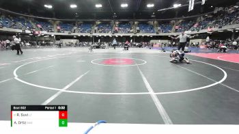 120 lbs Quarterfinal - Robert Suvi, Lake Zurich vs Aiden Ortiz, Oswego