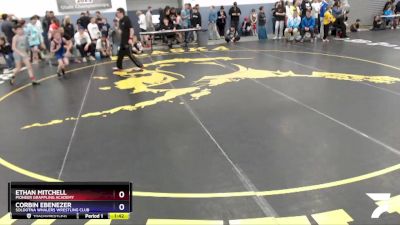 82 lbs X Bracket - Corbin Ebenezer, Soldotna Whalers Wrestling Club vs Ethan Mitchell, Pioneer Grappling Academy