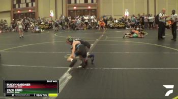 70 lbs Cons. Semi - Zach Paris, Smitty`s Barn vs Macyn Gardner, Legends Of Gold