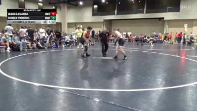 144 lbs Round 2 (6 Team) - Dierks Troegel, BRAWL White vs Jesse Lagarba, Crossroads Wrestling