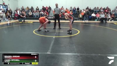 JV-9 lbs Round 2 - Caden Mitchell, Waukon vs Braden Jordan, Springville