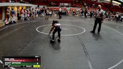 44 lbs Round 3 - Axel Leal, Eastwood Wrestling Club vs Wyatt Getgood, SWAT