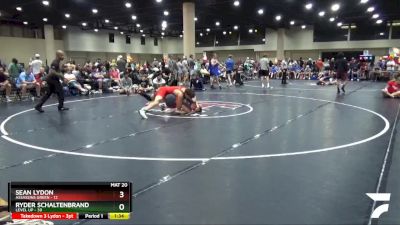 165 lbs Round 1 (32 Team) - Sean Lydon, Assassins Green vs Ryder Schaltenbrand, Level Up