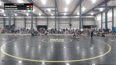 105 lbs Semifinal - Gavin Galeano, Harrisburg vs Cooper Boland, York
