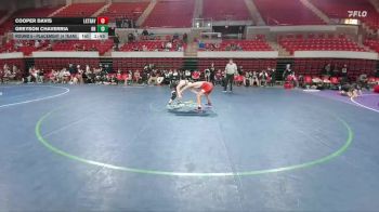 150 lbs Round 5 - Placement (4 Team) - Cooper Davis, Austin Lake Travis vs Greyson Chaverria, Round Rock