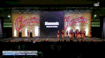 Flipping Out Tumbling - Diamonds [2025 L3 Senior - D2 - Small Day 2] 2025 Champion Cheer and Dance Grand Nationals