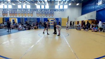 106 lbs Placement (16 Team) - Jaxson Hackett, Braves WC vs Steve Styger, Greasers