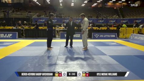 Kyle McRae Williams vs Heros-Kevork Hagop Avedissian 2026 Pan Jiu Jitsu IBJJF Championship