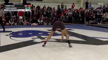 132 lbs Quarterfinal - Owen Cassata, SJCI vs Albert Lula, Monsignor Farrell