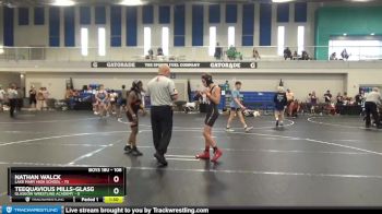 106 lbs Cons. Round 3 - Nathan Walck, Lake Mary High School vs Teequavious Mills-Glasgow, Glasgow Wrestling Academy