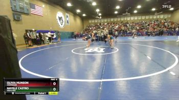 100 lbs Quarterfinal - Olivia Munson, Chaminade vs Nayele Castro, Highland