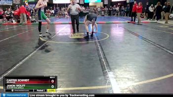 AA - 138 lbs Champ. Round 1 - Jaxon Wolff, Glacier (Kalispell) vs Carter Schmidt, Belgrade