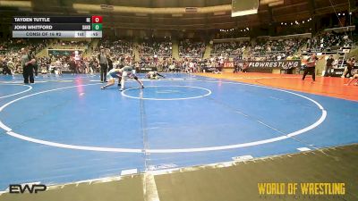 115 lbs Consi Of 16 #2 - Tayden Tuttle, Nevada Elite vs John Whitford, Sanderson Wrestling Academy