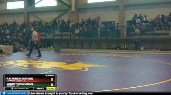 285 lbs A Maurion Hopson, Campbell County vs Brodyn Buchanan, Sheridan