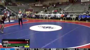 6A 132 lbs Semifinal - CJ Dye, Cabot High vs Ian Little, Heritage