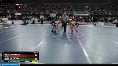 145 lbs Cons. Round 1 - Rheilen Tipton, Central Valley vs Wesley Graham, Burns