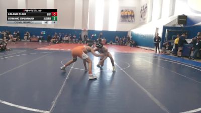 138 lbs Cons. Round 1 - Leland Cline, Brentsville vs Dominic Spennato, Salesianum