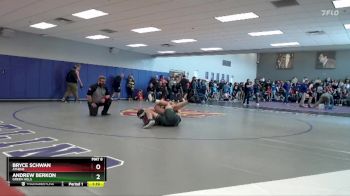 165 lbs Champ. Round 1 - Andrew Berkon, Green Hills vs Bryce Schwan, Athens