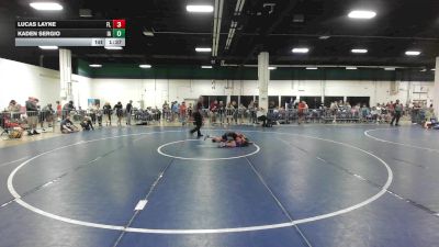 105 lbs Round Of 16 - Lucas Layne, FL vs Kaden Sergio, IA