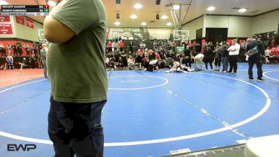 175 lbs Consi Of 8 #2 - Beckett Jackson, Bishop Kelley vs Joseph Cummings, Henryetta HS