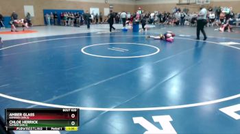 120lbs Champ. Round 3 - Chloe Herrick, Sumner (Girls) vs Amber Glass, Kamiakin (Girls)