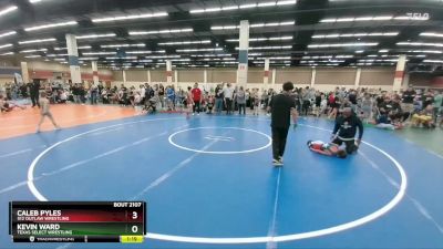 88 lbs Semifinal - Kevin Ward, Texas Select Wrestling vs Caleb Pyles, 512 Outlaw Wrestling