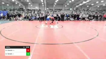 182 lbs Consi Of 4 - Ashton Hanan, MN vs Austin Vanek, MT