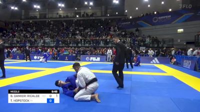BRENO DAMIERI RICALDE MACIEL vs TARIK HOPSTOCK 2024 European Jiu-Jitsu IBJJF Championship