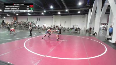 109 lbs Consi Of 16 #2 - Christian Alvarez, DUB Wrestling vs Rianno Oropallo, Rancho Bernardo WC