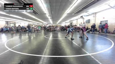 171 lbs Round Of 16 - Connor Eastabrook, Wyalusing vs Josiah Baptiste, Tobyhanna