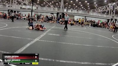 132 lbs Placement (4 Team) - Blaine DeMarco, Team 922 vs Xavier Ortega, GT Apocalypse