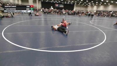 175 lbs Champ. Rd Of 16 - Hunter James, Coon Rapids Mat Bandits Wrestling Club vs Leo Weston, Mile High Wrestling Club