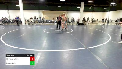 136 lbs Consolation - Nico Marchetti, NJ vs Lincoln James, OH