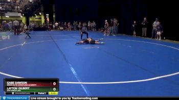 80 lbs Cons. Round 1 - Layton Gilbert, KFM WRESTLING vs Gabe Dawson, Berge Elite Wrestling Academy